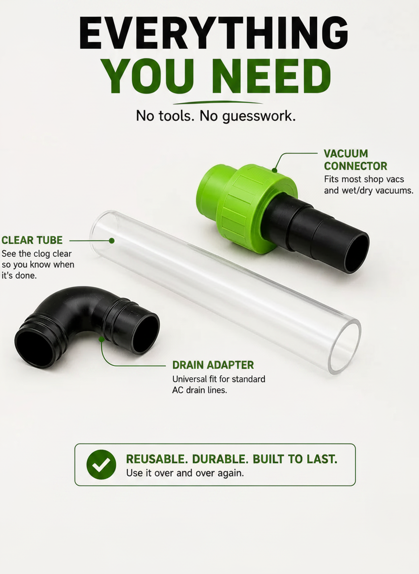 HomeClear DrainVac™